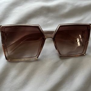 Large Rectangular Sunglasses